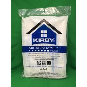 Kirby Vacuum Micron Magic Filter 6 pack Sealed